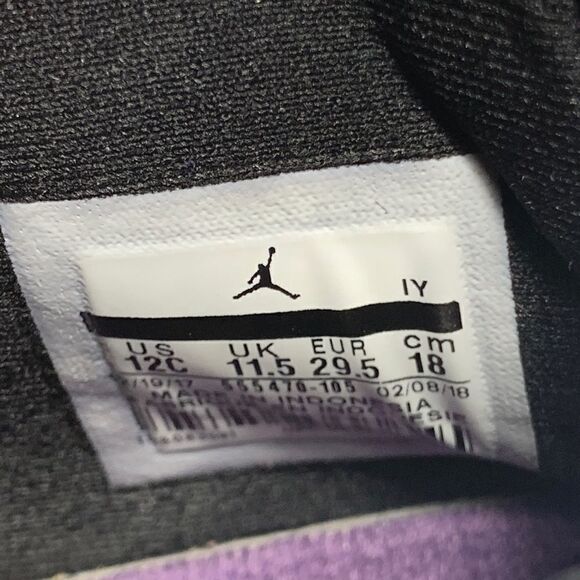 Nike Jordan Flight Club '91 Shoes 555470-105 12C - Picture 7 of 7